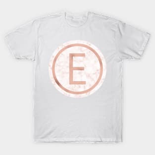 Rose Gold Marble Epsilon T-Shirt